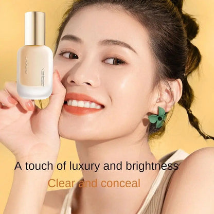 UODO Liquid Foundation Concealer Long-lasting BB Cream Waterproof Pore-minimizing Lasting Bright Dry To Oily Skin Care...