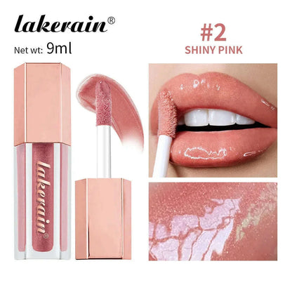 NEW Glitter Gloss Universal Lip Luminizer 8 Colors Makeup Lip Gloss Non-sticky Moisturizing Plumper Long Lasting Glitter Liquid