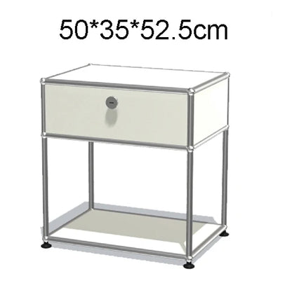 Module Modular DIY Furniture Storage Shelf Sideboard Customized Size Night Stand Cabinet Stainless Steel Home Use |...