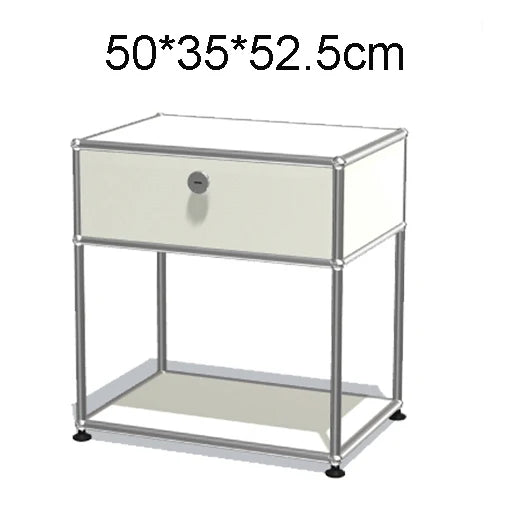 Module Modular DIY Furniture Storage Shelf Sideboard Customized Size Night Stand Cabinet Stainless Steel Home Use |...