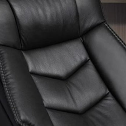 Swivel Office Chair Recliner Vintage Leather Study Arm Office Chair Ergonomic Luxury Cadeira Para Computador Furniture Home
