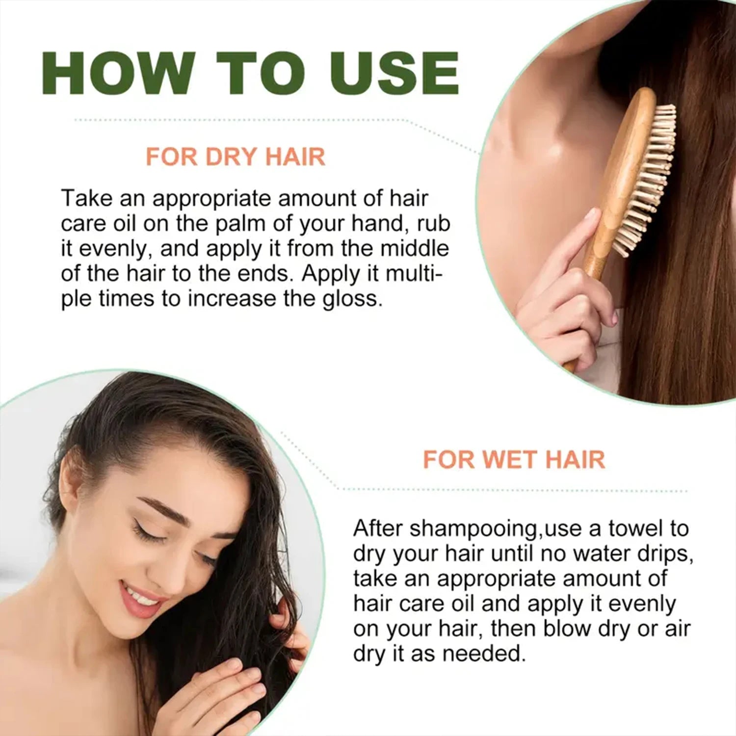 Rosemary Castor Hair Oil - Scalp Care & Split End Repair, Coconut Olive Oil Lightweight Blend, Winter Therapy | Kimlud...