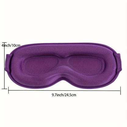 High-quality 3D three-dimensional eye mask for men and women, simple light-blocking eye mask nose pad sleep suitable for office