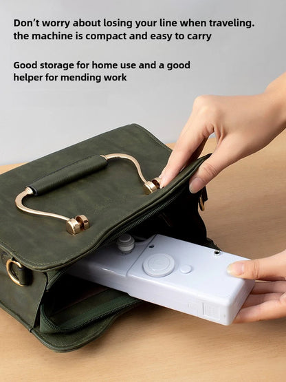 Sewing machine household small multi-function portable mini DIY manual tailor sewing machine manual sewing machine - Kimlud
