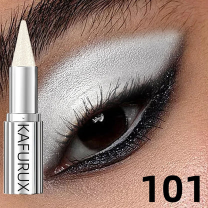 12 Colors Metallic White Black Purple Eyeshadow Pencil Glitter 1pc Liner Pen Highligter Long Lasting Blue Cream Eye...