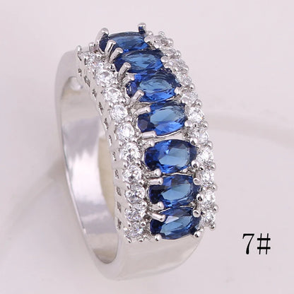 LXOEN 2022 Classic Semi-precious Stone Stud Earrings for Women Silver Color Round Studs Ear Jewelry brinco Gift bijoux
