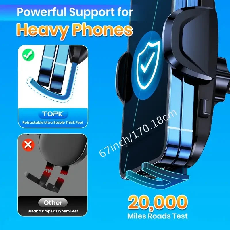 New Car Phone Holder Universal Car Foldable Rotatable GPS Phone Stand Air Vent Mounts Auto Interior Accessories Car...