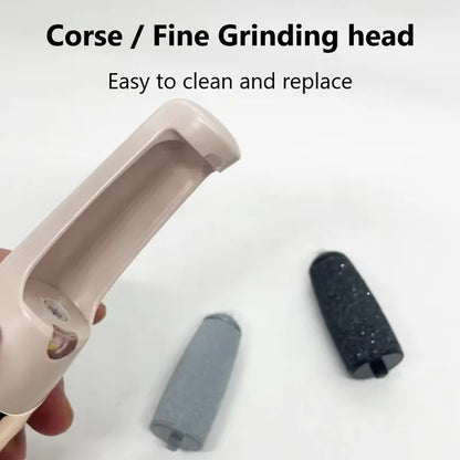 Professional Electric Foot Callus Remover Rechargeable Electronic Foot File Pedicure Tool Kit Foot Care for Dead Skin