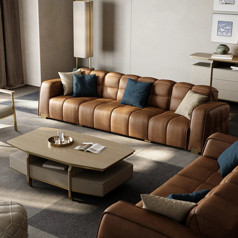 Italian Light Luxury Sofa Multifunctional Design Creative Aesthetics Aesthetics Sofas Modern Lounge Sillon Cama Trendy...