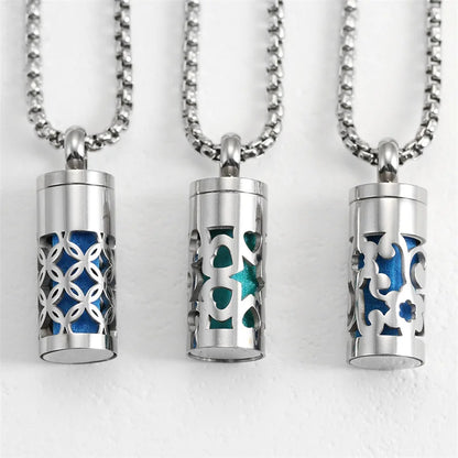 Incense diffuser Necklace Aromatherapy Pendant necklace Lotus Fragrance Pendant Essential Oil Essential Oil Diffuser...