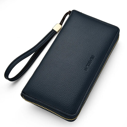 Men Wallets Long Style High Quality Card Holder Male Purse Zipper Large Capacity Brand PU Leather Wallet For Men