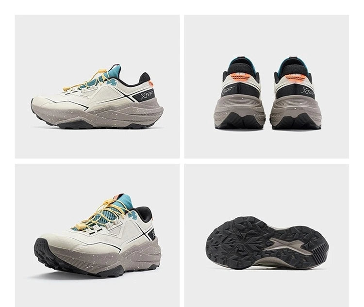 Xtep Chase Mountain 2.0 Pro Professional Outdoor Trail Running Shoes For Men Rebound Anti-Slip Wear-Resistant...