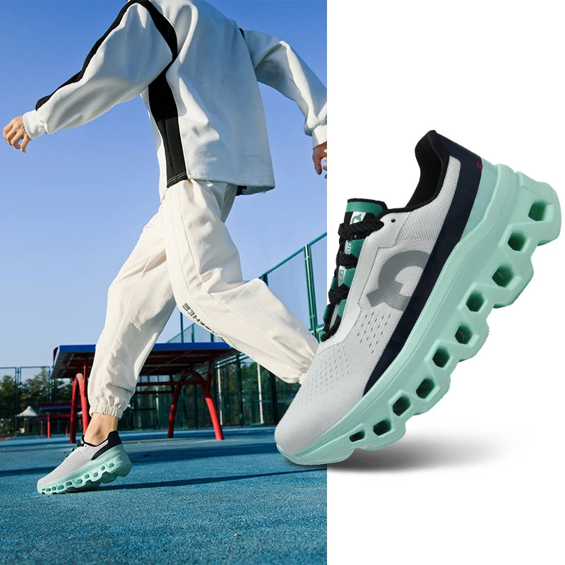 2026 Air Cushion Running Shoes Jogging Marathon Men Sports Breathable Lightweight Women's Comfortable Nonskid Leisure...