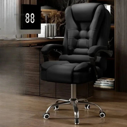 European Style Computer Office Chairs Home Reclining Backrest Adjustable Ergonomic Lift Swivel Chair Modern Office Boss...