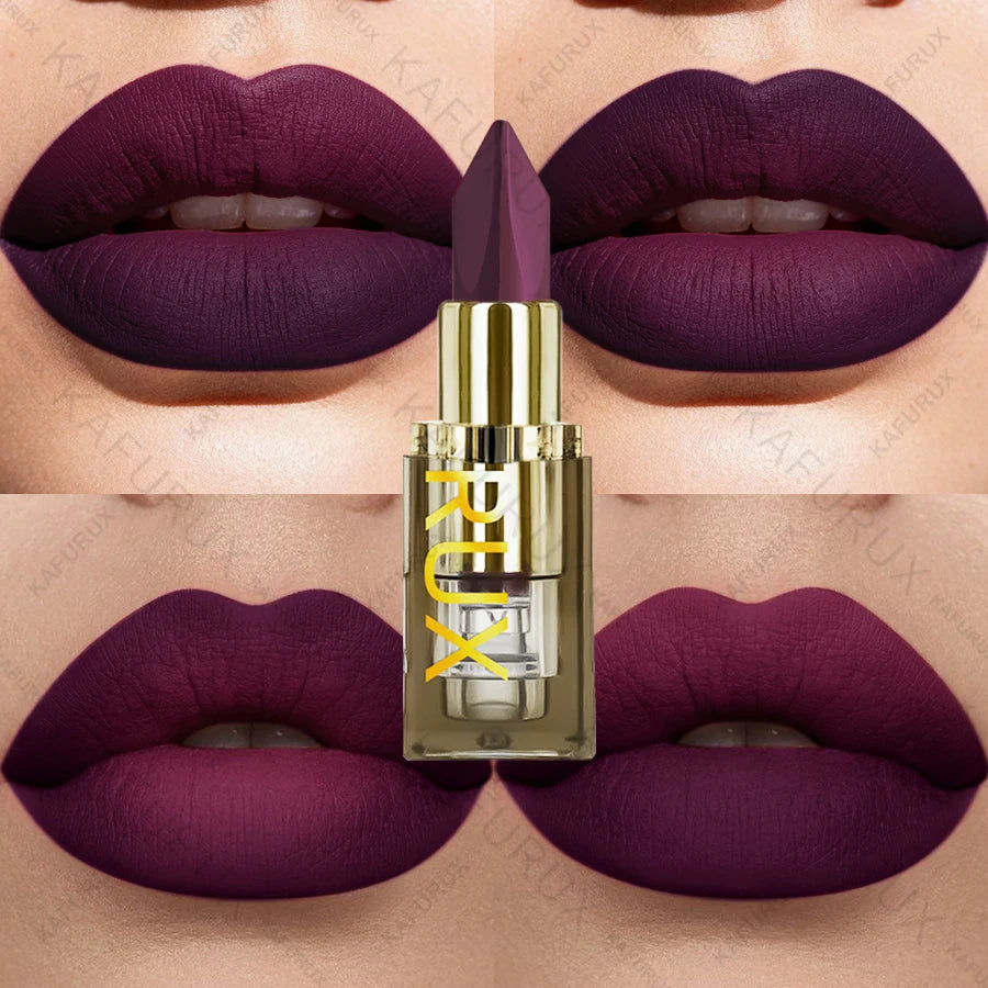 11 Color Two-tone Lipstick Purple Black Glitter Matte1pc Lipsticks Makeup Easy to use Lip Tint Makeup Gifts Red Black Cosmetics