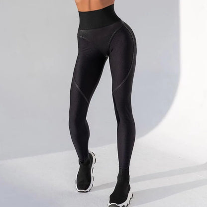 Women's Pants Gym Leggings Ultra-thin Mesh Design Yoga Sport Tights Outdoor Jogging Fitness High Waist Sweatpants