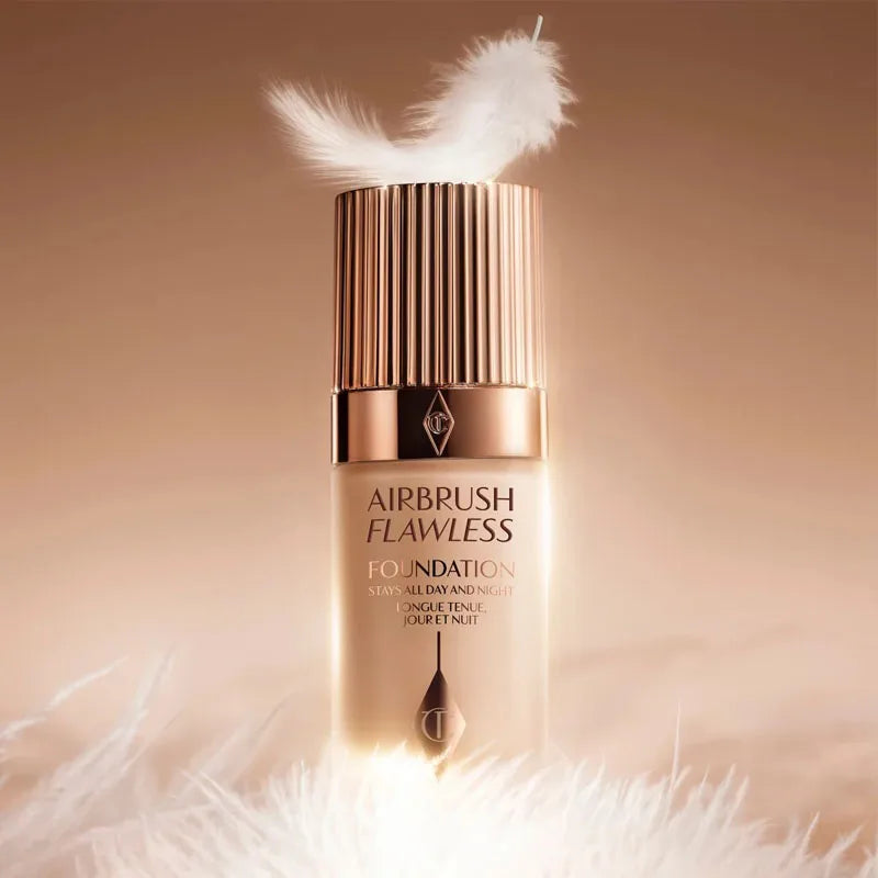 Charlotte Tilbury Liquid Foundation Super Grinding Bottle Oil Control Skin Beautifying Waterproof Sweat-proof Anti...