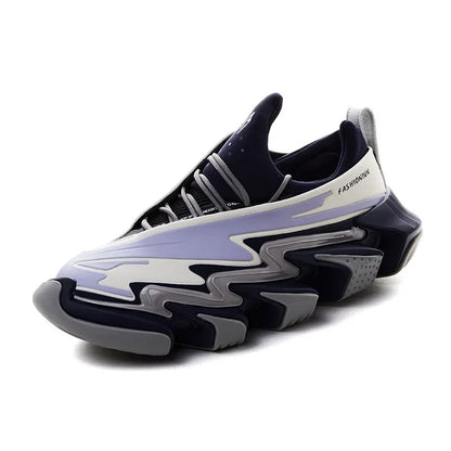 Chunky Sneaker Plus Size 45 Men Women Designer Gear Sole Sport Shoes Fashion Casual Leather Mesh Height Increased Platform Shoes