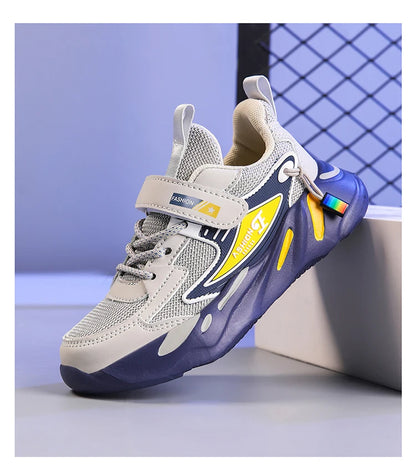 Children Boys Mesh Sports Running Shoes Breathable Non-slip For Girls Casual Running Walking Kid's Sneakers - Kimlud