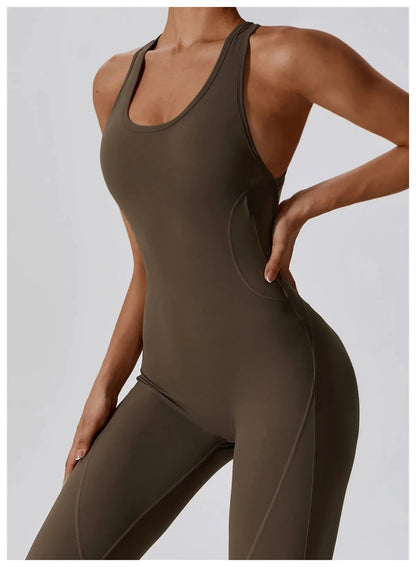 Sexy Yoga Jumpsuit Fitness Sports Overalls Gym Clothing Set Yoga Wear Pilates Workout Clothes for Women Outfit push-up Tracksuit