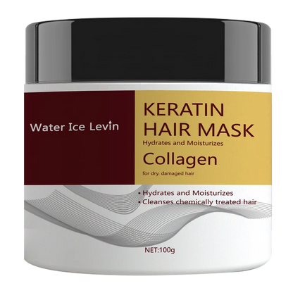 Miracle Hair Mask, Collagen, Keratin - Coconut Oil Deep Hair Care - Powerful Moisturizing and Hydrating - Repair Small, Sparse, Fragrile, Dry and Damaged Hair