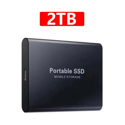 Portable External Hard Drive 1TB 2TB High-Speed SSD Fast Transfer Mini Solid Hard Disk Storage for Laptop Desktop MAC 2025 New