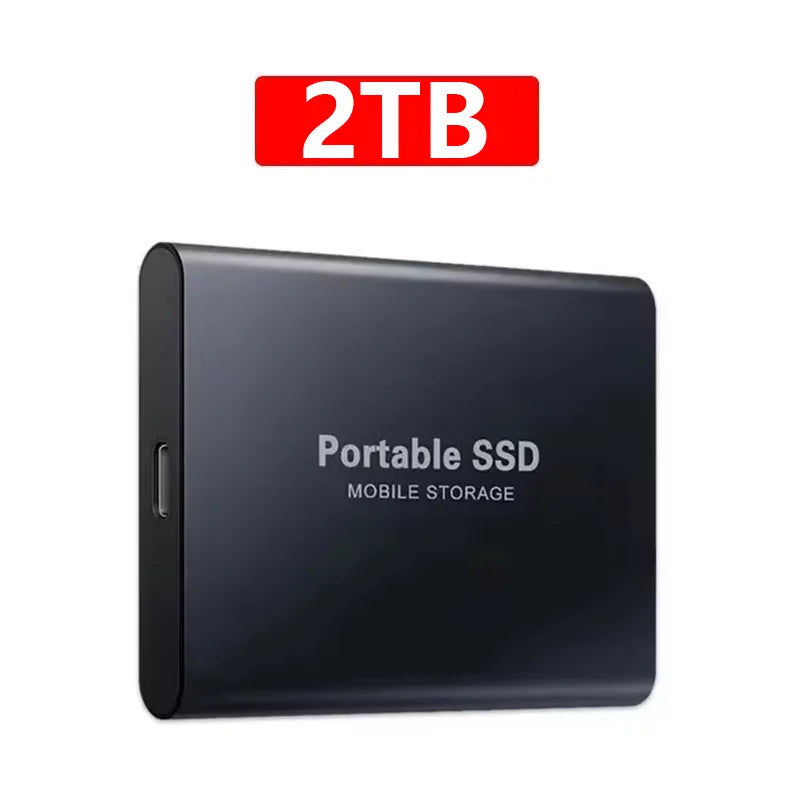 Portable External Hard Drive 1TB 2TB High-Speed SSD Fast Transfer Mini Solid Hard Disk Storage for Laptop Desktop MAC 2025 New