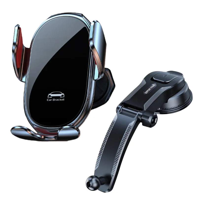 Universal Car Phone Charger Holder 360° Rotation One-handed Operation Mount for Samsung S25 S24 S23 Iphone 17 16 15 14...