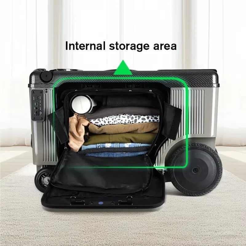 202520inch Electric Luggage Travel Riding Suitcase The Mobility Scooter With TSA | Kimlud Luxury Rug