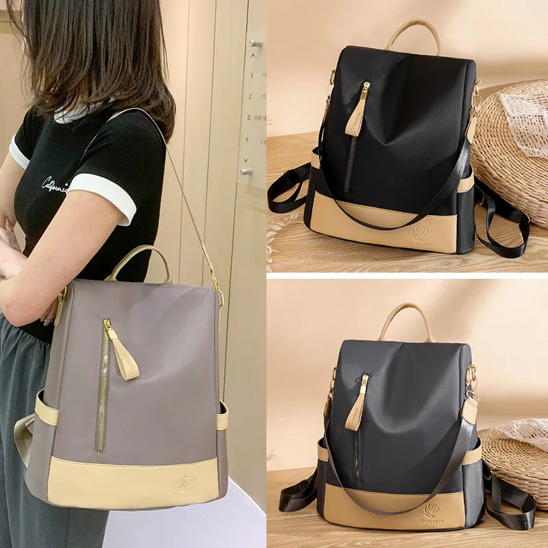 2023 Waterproof Oxford Cloth Women Backpack Anti-theft Backpack Woman Fashion School Bags High Quality Large Capacity Backpacks