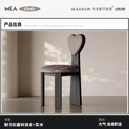 Italian Solid Wood Chair Dining French Home Makeup Chinese Antique Back Chair Single Hotel Dining Silla Comedor Furniture