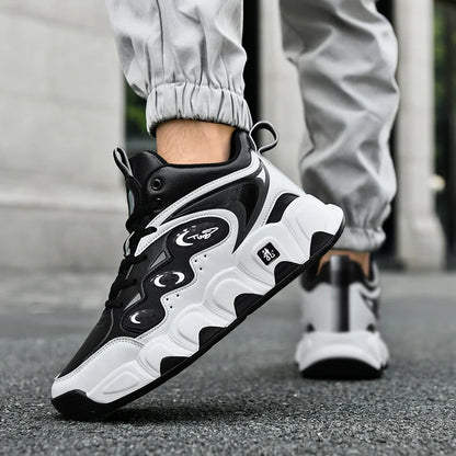 Men's Winter Boots Warm Waterproof Non-Slip Plush Sneakers Shoes - Winter Slippers Male Tenis Boots