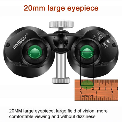 BORWOLF Binoculars 25-75X80 Hight Definition  waterproof  Military  Telescope for Bird watching Hiking Hunting Sport