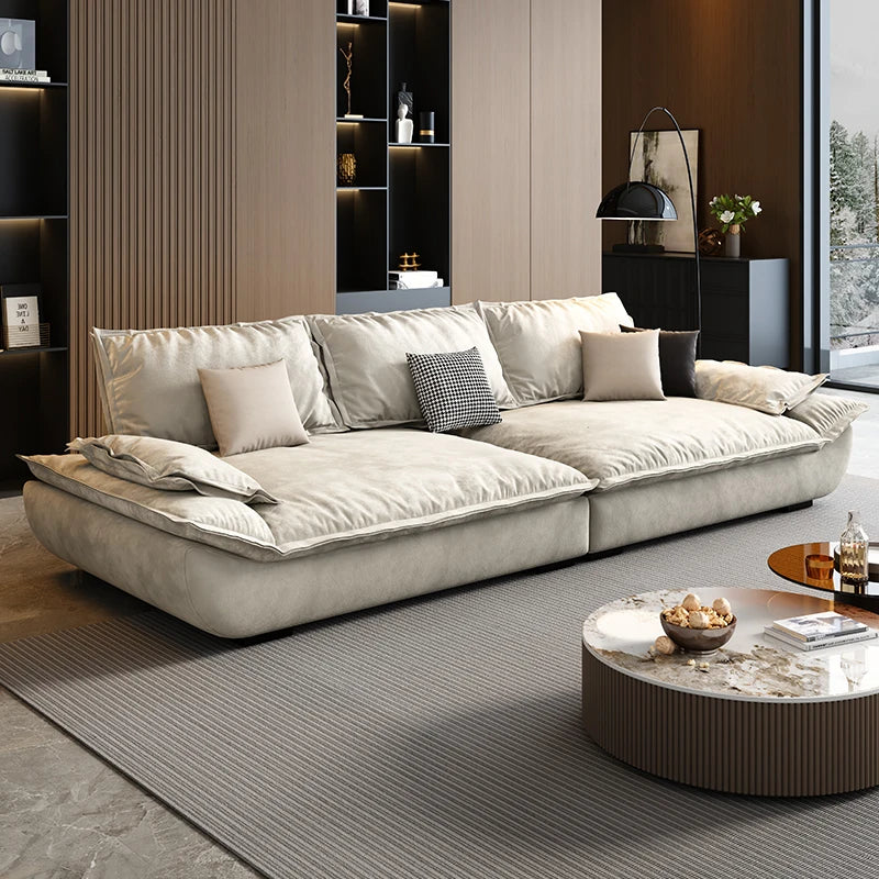 Designer Classic Living Room Sofas White European Soft Puff Living Room Sofas Lounge Modern Couch Wohnzimmer Furniture...