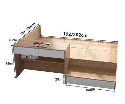 Small apartment high box tatami - Kimlud
