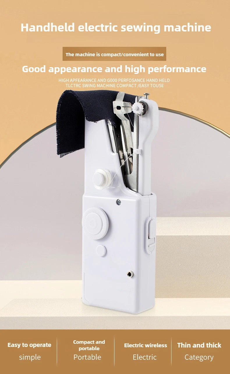 Sewing machine household small multi-function portable mini DIY manual tailor sewing machine manual sewing machine - Kimlud