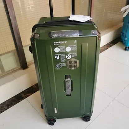 COLENARA High Quality Luggage PC Oversized Capacity Trolley Case Ladies Cart Type Travel Bag Men with Wheels Rolling Suitcase