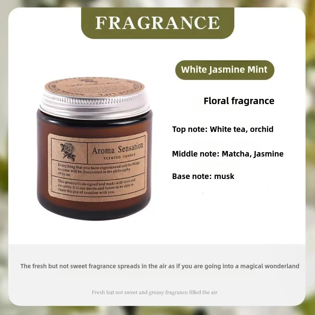 Scented Candles Smokeless Soy Candle Essential Oil Aromatic Candle Luxury Decoration Candle Wedding Gifts Party Home...