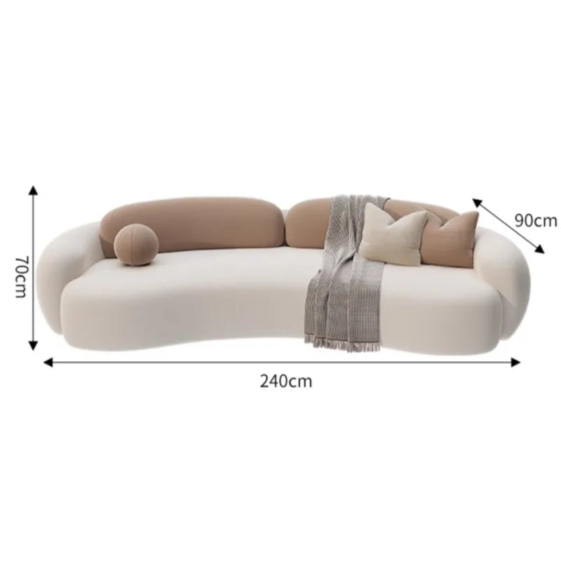 Nordic Luxury Living Room Sofas Lounge Classic Double Designer Sofa Cushion Adults Muebles Para El Hogar Furniture Accessories - Kimlud