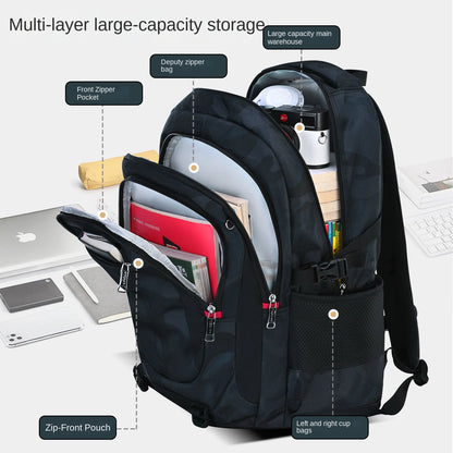 Teenage Boys School Bags High Middle School Students Backpack Back To School Laptop Backpack Travel backpack Schoolbag Book bag