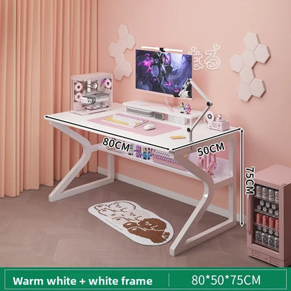 Gaming table Bedroom desk Writing furniture Small table Computer table Desktop home desk