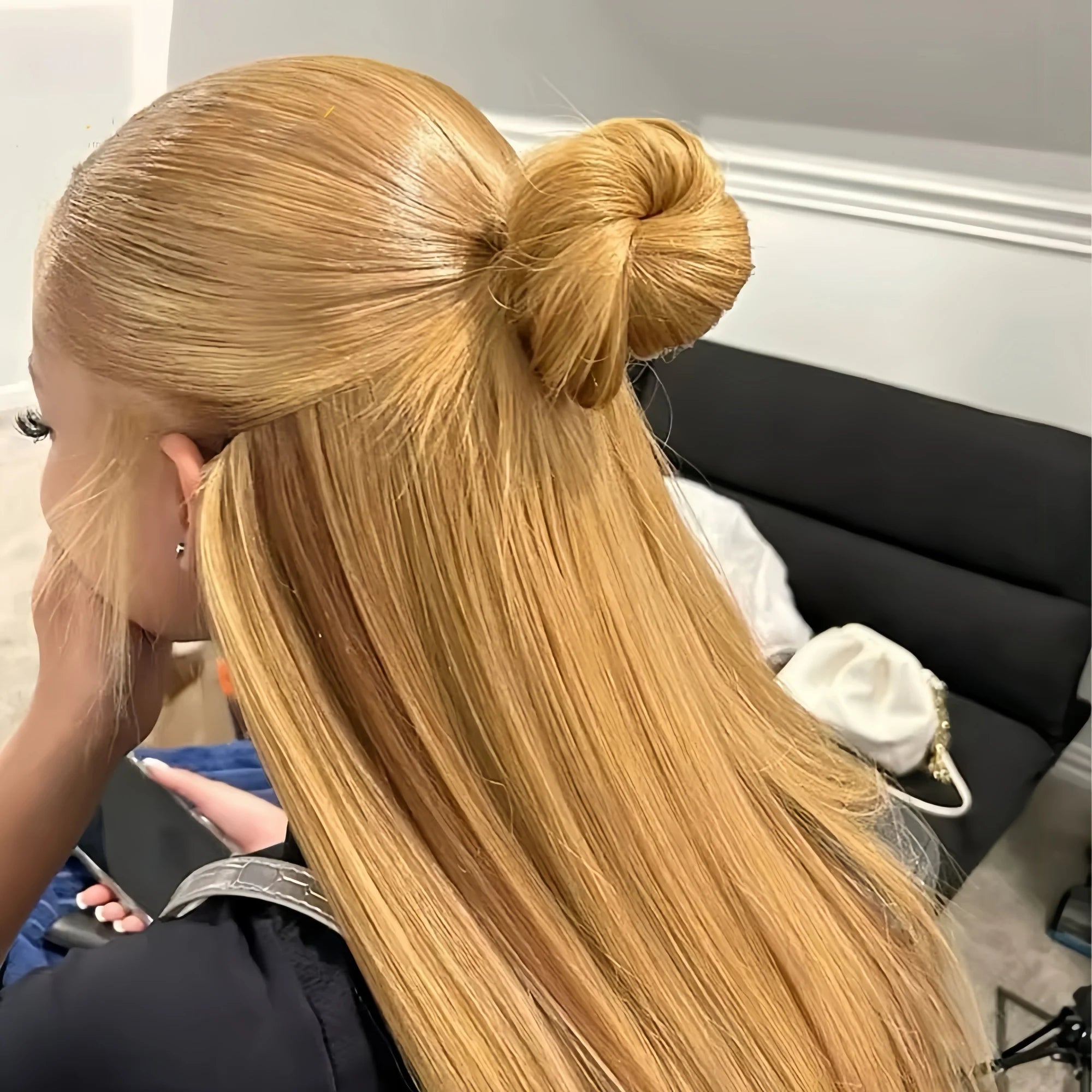 13x6 Honey Blonde Straight Hd Lace Human Hair Wig 250 Density 13x6 Brazilian Bone Hd Lace Frontal Human Hair Wigs For Women ﻿