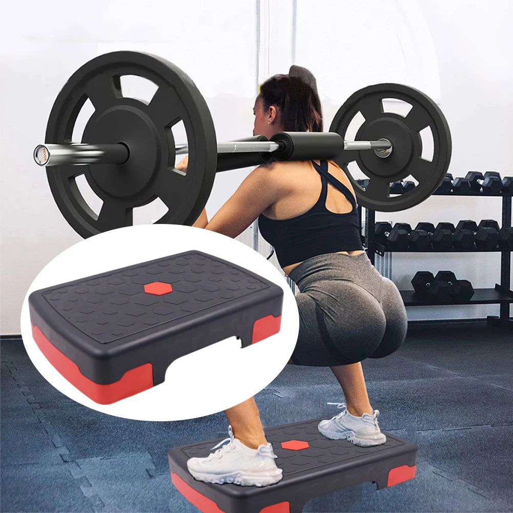 Fitness Pedal Stepper Cardio Pedal Exerciser Non-slip Stable Non-Slip Adjustable Aerobic Pedals Sturdy Fitness Aerobic Stepper