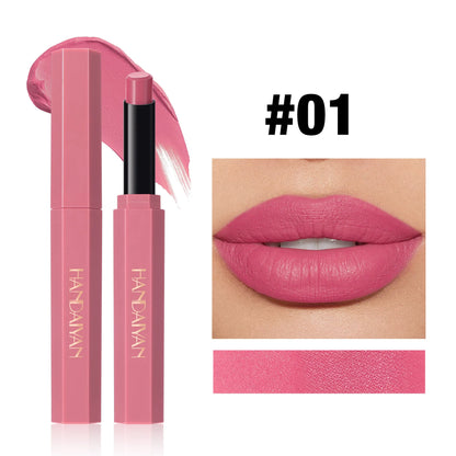 Red Matte Velvet Lipstick Waterproof Lasting Brown Lipstick Pencil Non Stick Cup Moisturize Lipstick Not Fading Sexy...