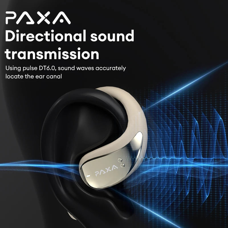 PAXA Vogbuds5 ProAI OWS Bluetooth 5.4 Call Noise Reduction Earphones Translation Earbuds Real Time Long Endurance Headphones