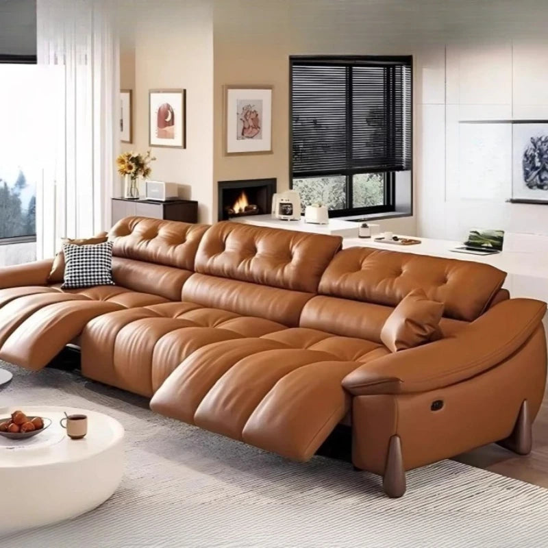 Armrest Loveseat Electric Sofa Waterproof Design Sleeper Recliner Sofa Living Room Apartments Divano Soggiorno Furniture...