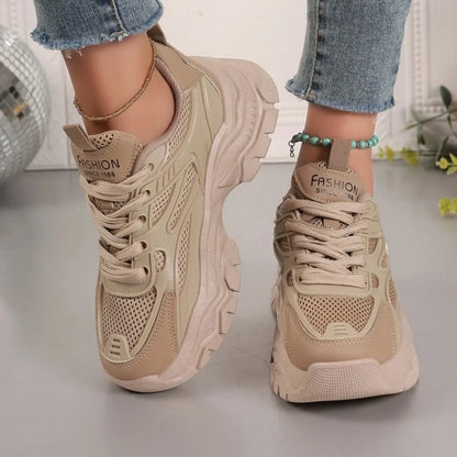 Women Sneakers 2024 New Fashion Chunky Sneakers Women Outdoor Tennis Platform Sports Shoes for Women Lightweight Designer Shoes - Kimlud