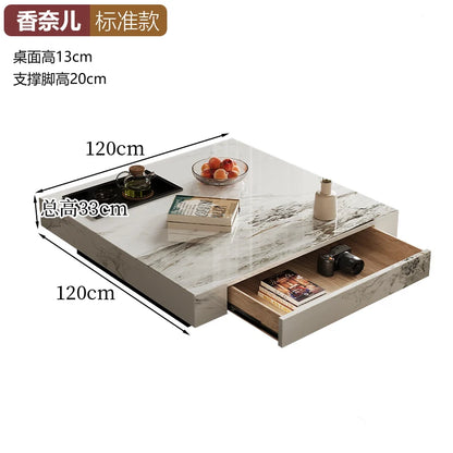 Decoration Living Room Minimalist Side Table Clear Cheap Unique Space Saving Coffee Table Nordic Mesas Bajas Home...