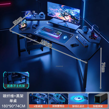 Nordic Simple Computer Desks Home Bedroom E-sports Gaming Desk Light Luxury Office Furniture Desktop Computer Desk Reading Desk - Kimlud