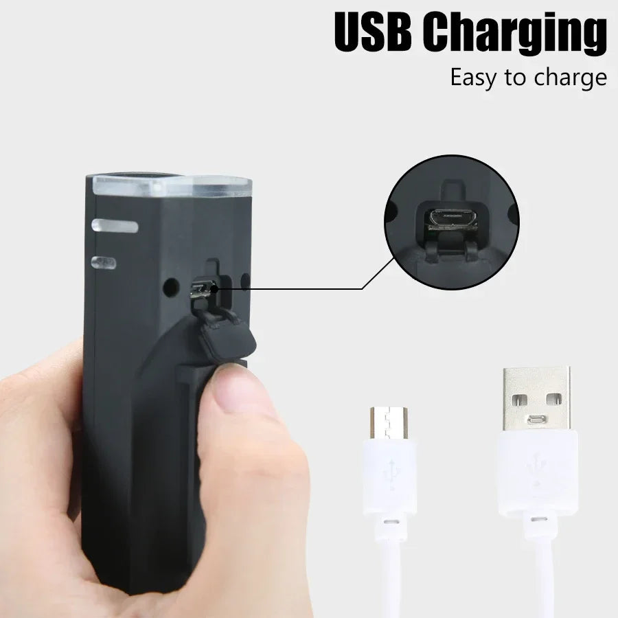 1000LM Bicycle Led Front Light LED USB Rechargeable Smart Sensor Rear Light Waterproof Bright Flashlight Safety Cycling Lights